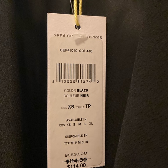 Black BCBGeneration long vest - Picture 2 of 5